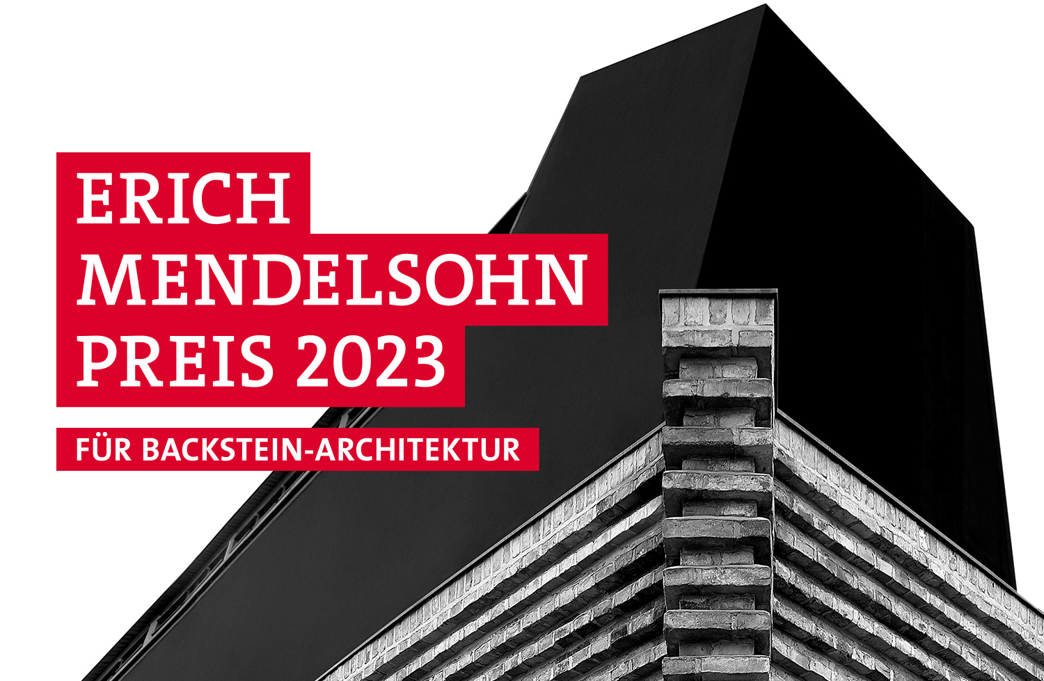 Keyvisual Erich Mendelsohn Preis 2023