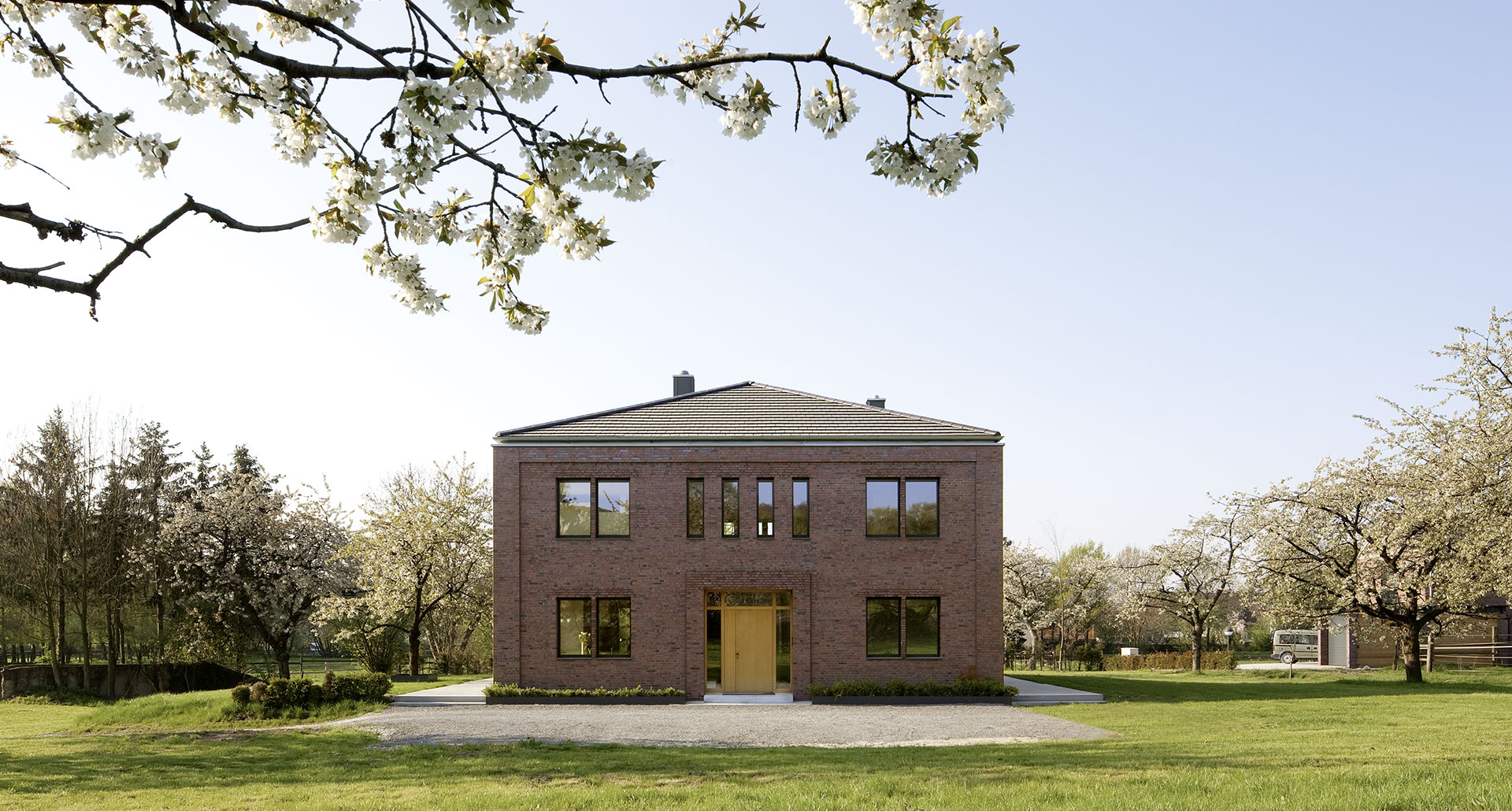 Visitenkarte in Backstein