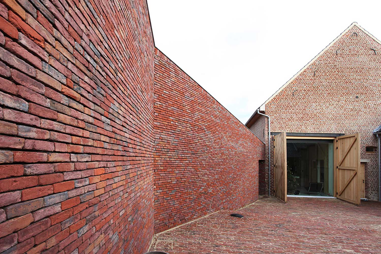 "Rabbit hole", Belgien, von Lens°Ass Architects (Einreichung im Rahmen des Fritz-Höger-Preises 2011 für Backstein-Architektur).